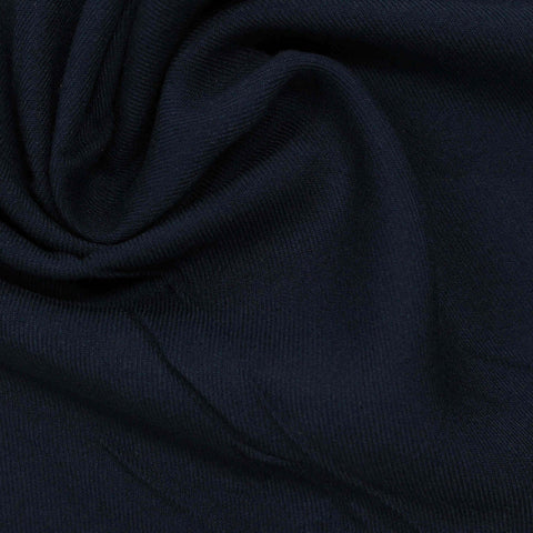 100% Viscose Interlock Knit Fabric, 150 gsm, 142 cm — Navy