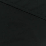 Polyester Stretch Jersey Knit Fabric, 166 gsm, 110 cm — Black — photo 2