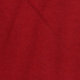 Brushed Polyester Cotton French Terry Fabric, 250 gsm, 170 cm — Red — photo 2