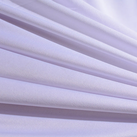 Jacquard 100% Polyester Chunky Knit Fabric, 160 gsm, 157 cm — White