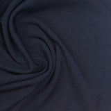 Polyester Stretch Rib Knit Fabric, 220 gsm, 155 cm — Navy — photo 2