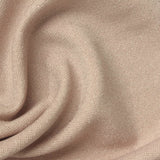Polyester Metallic Stretch Interlock Knit Fabric, 268 gsm, 170 cm — Beige — photo 2