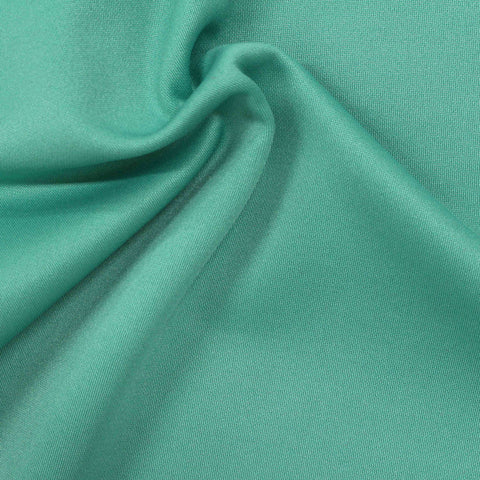 Polyester Stretch Jersey Knit Fabric, 235 gsm, 147 cm — Green, ref EF-212812