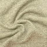 Light Beige Marl French Terry, Cotton-Poly — photo 2