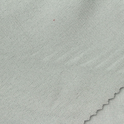Polyester Stretch Jersey Knit Fabric, 177 gsm, 165 cm — Grey