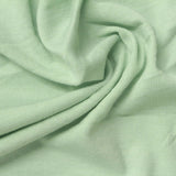 Polyester Viscose Blend Stretch Rib Knit Fabric, 187 gsm, 184 cm — Green — photo 2