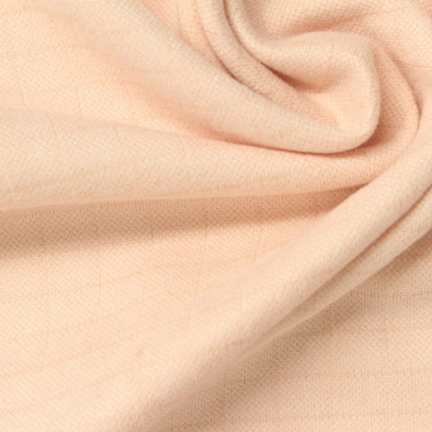 Light Peach Tone-on-Tone Diamond Jacquard, Polyester