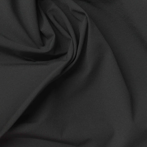 Nylon Stretch Woven Fabric, 90 gsm, 146 cm — Grey, ref EF-272059