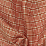 White Plaid Twill, Cotton — photo 2