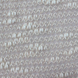 White Textured Chunky Knit, Cotton-Poly — photo 2