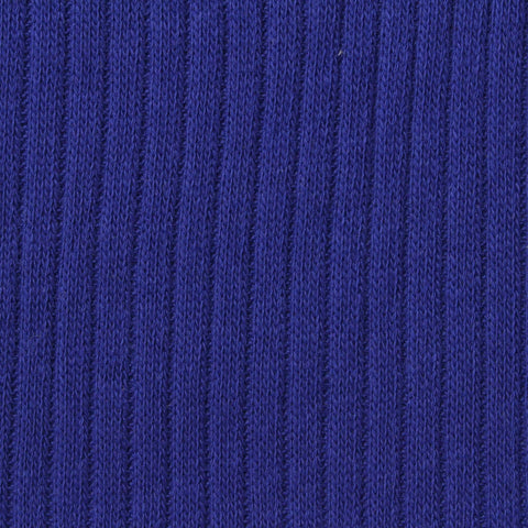 Cotton Stretch Rib Knit Fabric, 220 gsm, 152 cm — Blue, ref EF-252804