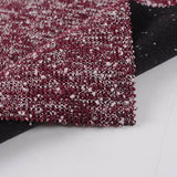 Burgundy Marl Knit, Polyester — photo 2