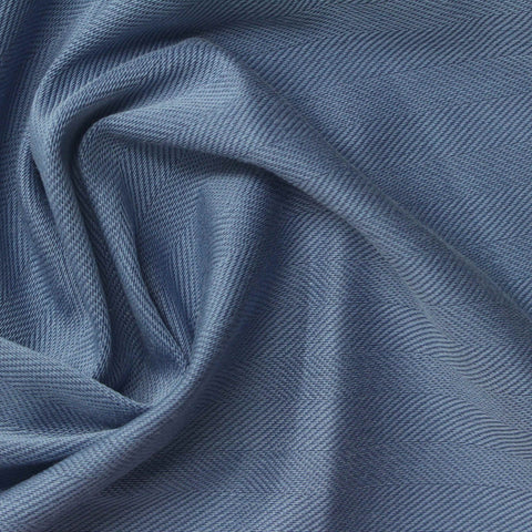 Tencel Lyocell Polyester Stretch Knit Fabric, 200 gsm, 155 cm — Blue