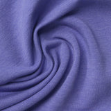 Brushed Cotton Viscose Stretch French Terry Fabric, 215 gsm, 160 cm — Purple — photo 2