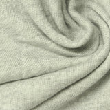 Light Grey Marl French Terry, Poly-Cotton — photo 2