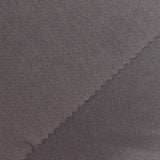 Heather Polyester Viscose Stretch Scuba Knit Fabric, 280 gsm, 160 cm — Grey — photo 2