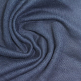 Heathered Blue Marl French Terry, Poly-Cotton — photo 2
