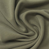 Washed Modal Polyester Piqué Knit Fabric, 208 gsm, 163 cm — Khaki — photo 2