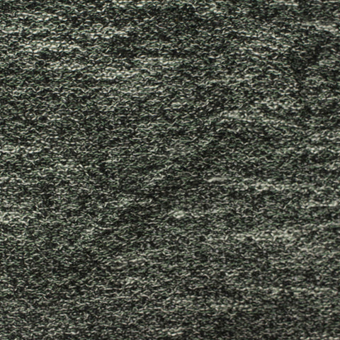 Dark Green Marl Chunky Knit, Poly-Viscose, 195 gsm