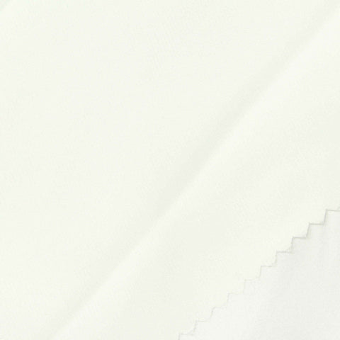 100% Polyester Chiffon Fabric, 85 gsm, 148 cm — White