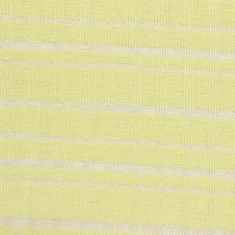 Light Yellow Grid Rib Knit, Polyester