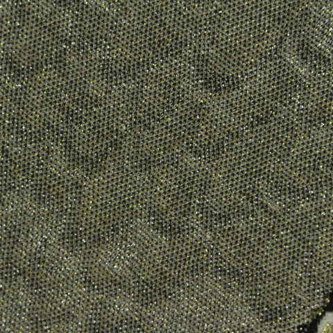 Black Glitter Jacquard, Poly-Metallic, 300 gsm