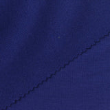 Polyester Viscose Stretch French Terry Fabric, 200 gsm, 168 cm — Navy — photo 2