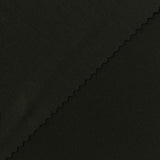 Viscose Nylon Stretch Linen-Look Fabric, 400 gsm, 145 cm — Black — photo 2