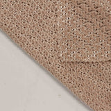 Silver Geometric Chenille, Polyester — photo 2