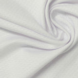 White Geometric Jacquard, Polyester — photo 2