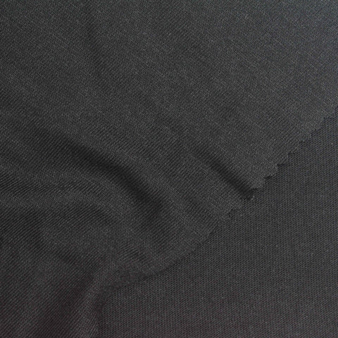 Polyester Cotton Jersey Knit Fabric, 180 gsm, 185 cm — Grey