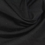 Nylon Viscose Stretch Piqué Knit Fabric, 298 gsm, 154 cm — Black — photo 2