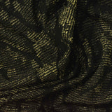Gold Abstract Pointelle Knit, Polyester — photo 2
