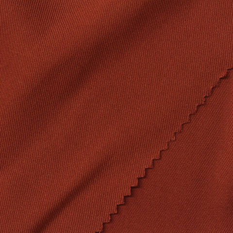 100% Viscose Interlock Knit Fabric, 145 gsm, 145 cm — Brown