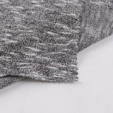 Black Marl Chunky Knit, Viscose-Poly — photo 2