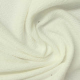 Polyester Cotton French Terry Fabric, 209 gsm, 166 cm — Beige — photo 2