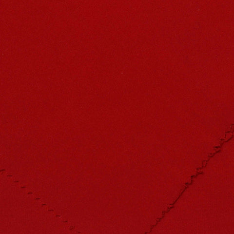 Viscose Nylon Stretch Ponte Knit Fabric, 420 gsm, 160 cm — Red, ref EF-238018