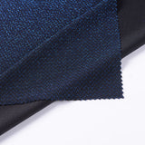 Jacquard Nylon Metallic Stretch Knit Fabric, 217 gsm, 148 cm — Black — photo 2