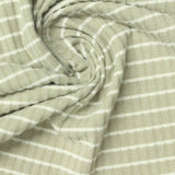 Light Beige Grid Rib Knit, Polyester — photo 2