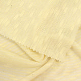 Cotton Polyester Stretch Chunky Knit Fabric, 150 gsm, 150 cm — Yellow — photo 2