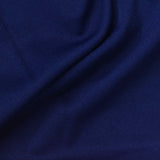 Polyester Stretch Linen-Look Fabric, 220 gsm, 160 cm — Navy — photo 2