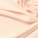 Viscose Stretch Rib Knit Fabric, 270 gsm, 120 cm — Pink — photo 2