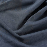 Polyester Viscose Jersey Knit Fabric, 125 gsm, 155 cm — Navy — photo 2
