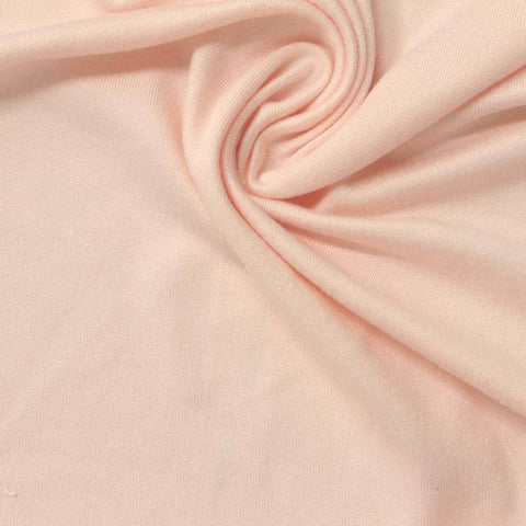 Polyester Stretch Milk Silk Knit Fabric, 135 gsm, 162 cm — Beige