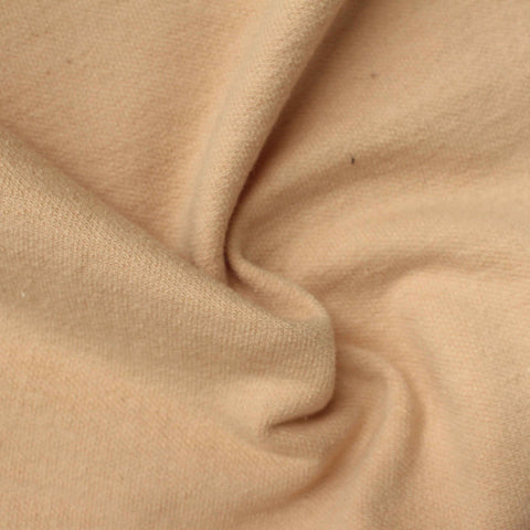 Cotton Polyester French Terry Fabric, 328 gsm, 160 cm — Khaki