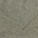 Heathered Grey Marl Rib Knit, Polyester — photo 2