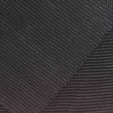 Viscose Stretch Interlock Knit Fabric, 390 gsm, 156 cm — Black — photo 2