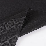 Black Tone-on-Tone Jacquard, Cotton-Poly — photo 2