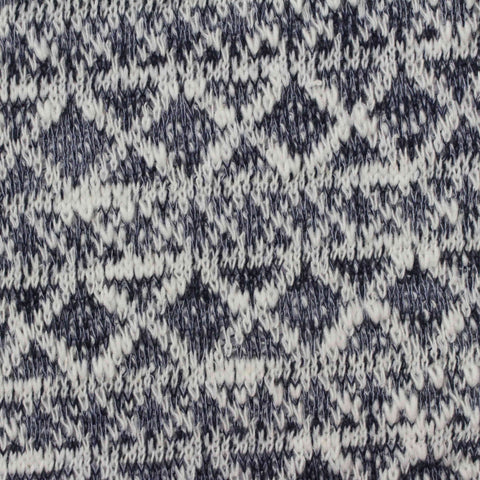 Black Marl Jacquard, 240 gsm