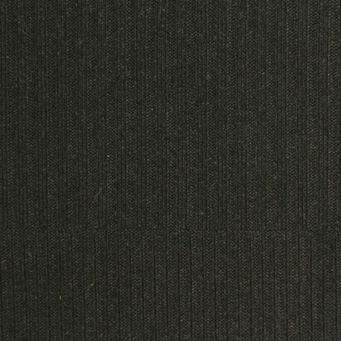 Polyester Viscose Stretch Rib Knit Fabric, 205 gsm — Green, ref EF-243842